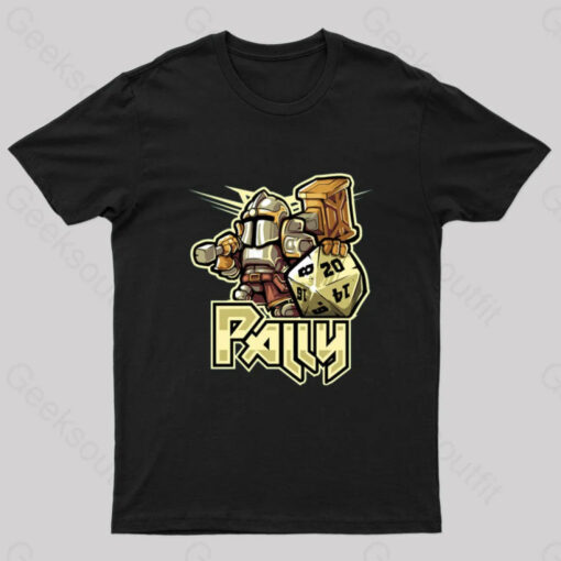 Mini RPG Paladin Nerd T-Shirt