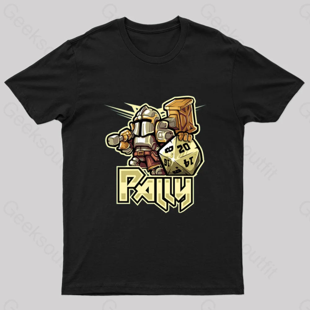 Mini RPG Paladin Nerd T-Shirt Mini RPG Paladin Nerd T-Shirt