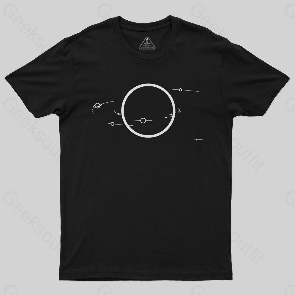 Minimal Solar System 2 T-Shirt Minimal Solar System 2 T-Shirt