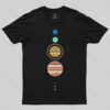 Minimal Solar System  T-Shirt