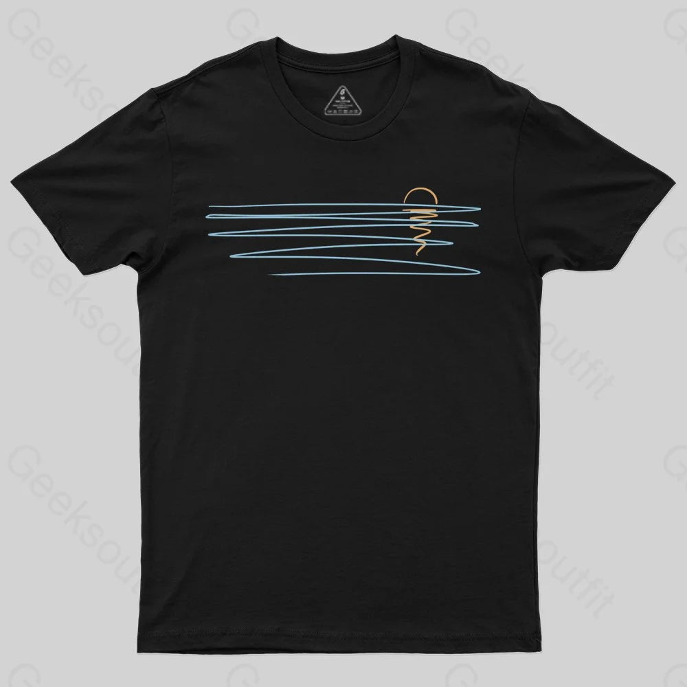 Minimal Sunset T-Shirt Minimal Sunset T-Shirt