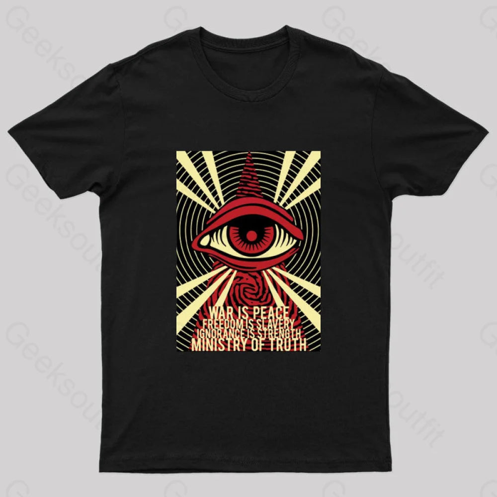 Ministry of Truth Geek T-Shirt Ministry of Truth Geek T-Shirt