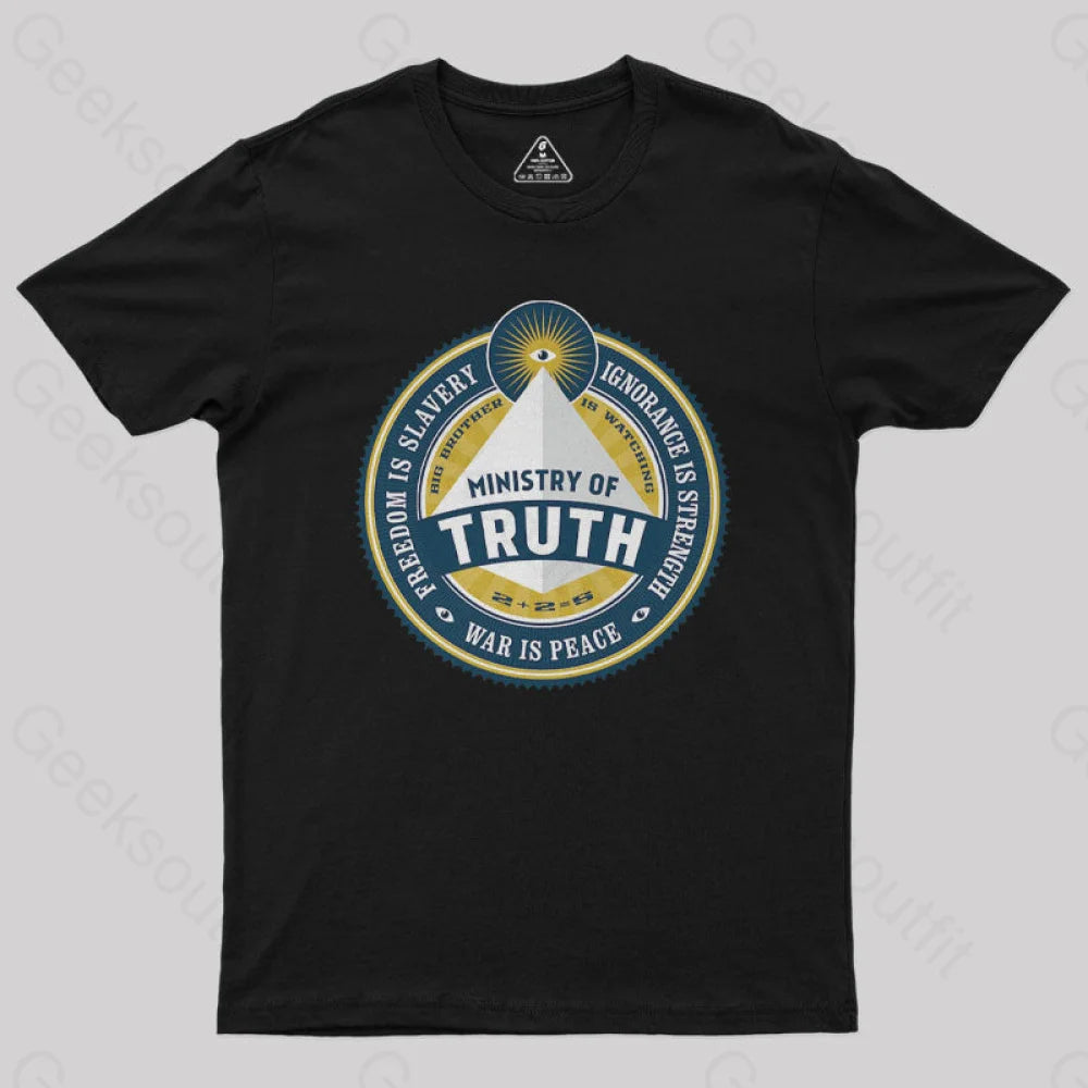 Ministry of Truth Nerd T-Shirt Ministry of Truth Nerd T-Shirt