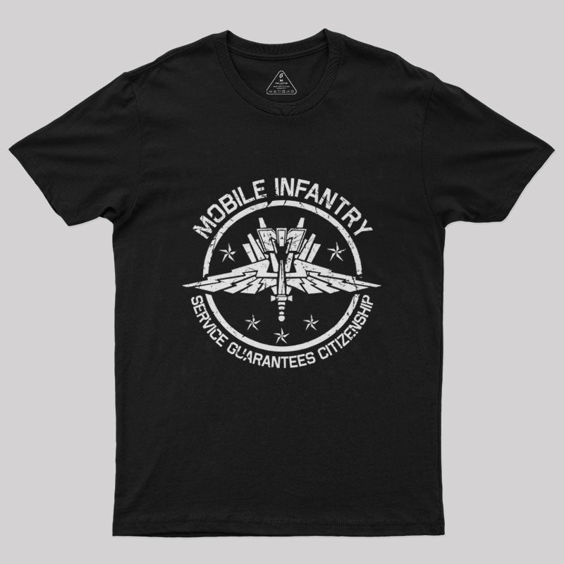 Mobile Infantry Crest Geek T-Shirt Mobile Infantry Crest Geek T-Shirt