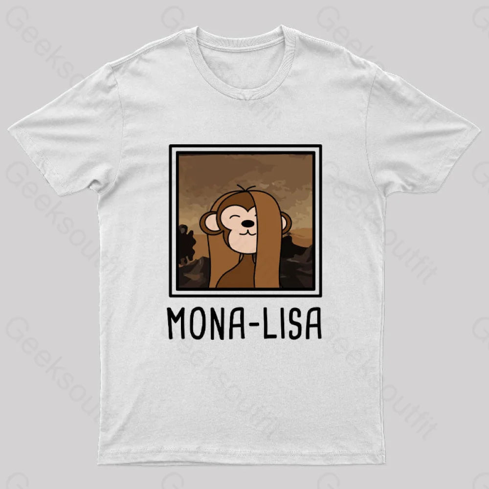 Mona Lisa Geek T-Shirt Mona Lisa Geek T-Shirt