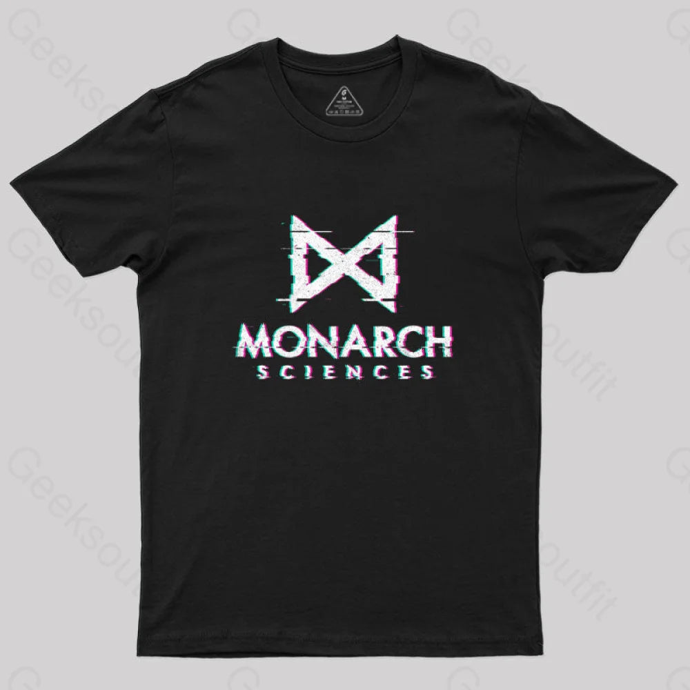 Monarch Sciences Glitch Geek T-Shirt Monarch Sciences Glitch Geek T-Shirt