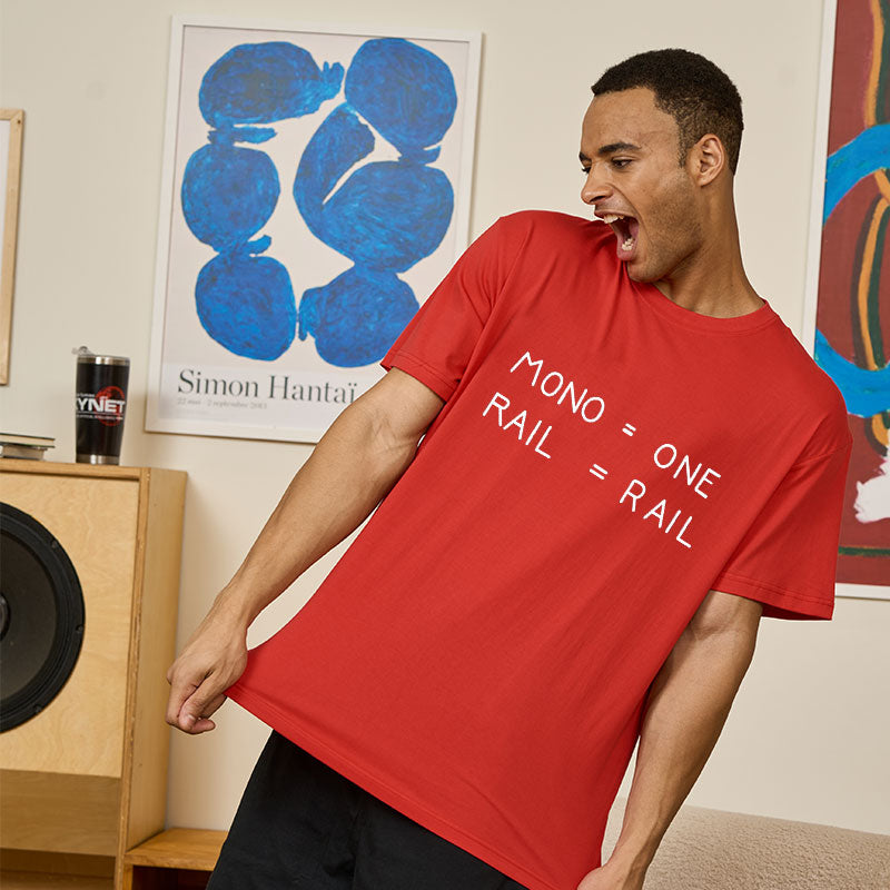 Mono One Rail Rail Geek T-Shirt Mono One Rail Rail Geek T-Shirt