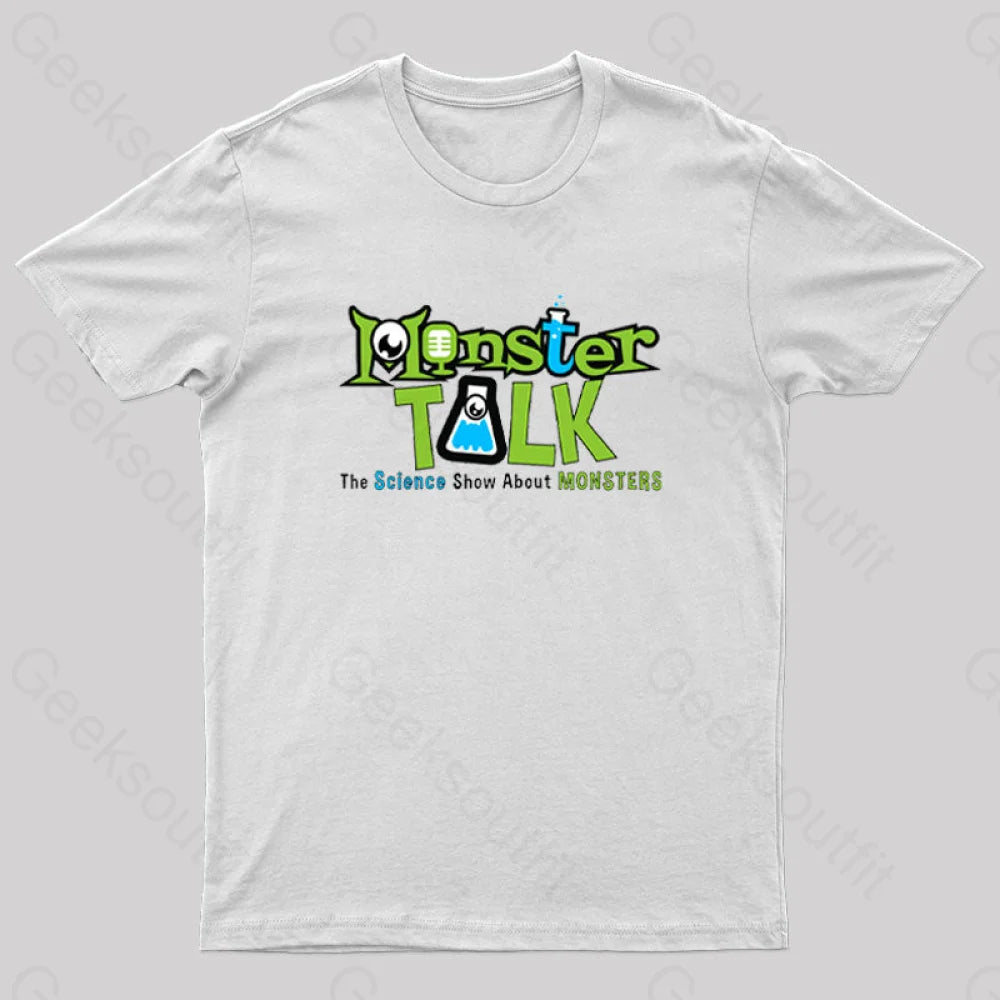 MonsterTalk-The Science Show About Monsters Nerd T-Shirt MonsterTalk-The Science Show About Monsters Nerd T-Shirt