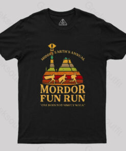 Mordor Fun Run Geek T-Shirt
