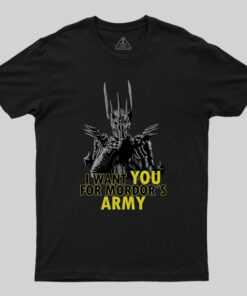 MordorÂ´s Army Geek T-Shirt