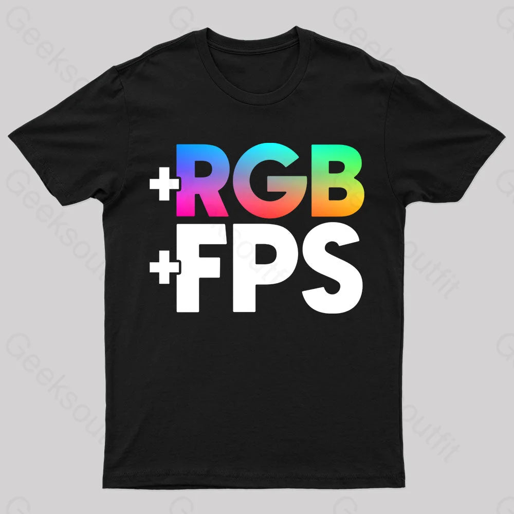 More RGB More FPS Nerd T-Shirt More RGB More FPS Nerd T-Shirt