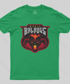Moria Balrogs Team Logo T Shirt 3