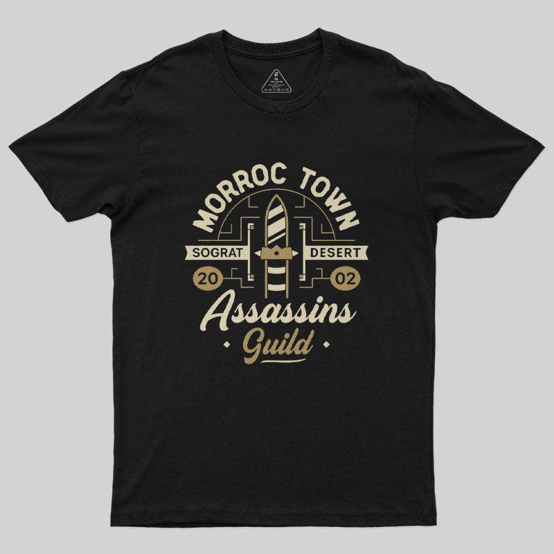 Morroc Oasis Town Guild Geek T-Shirt Morroc Oasis Town Guild Geek T-Shirt