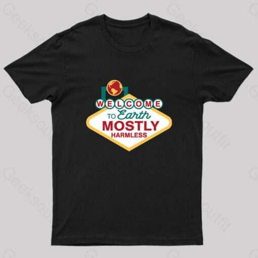 Mostly Harmless Nerd T-Shirt
