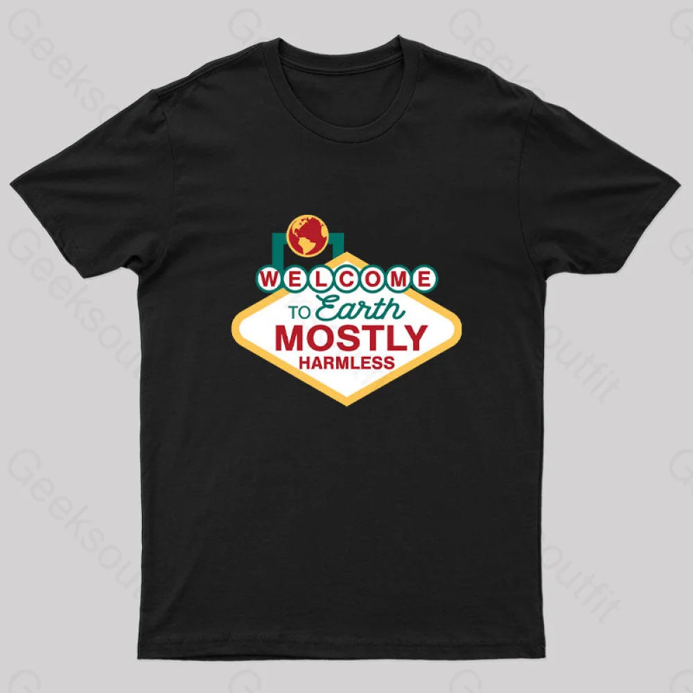 Mostly Harmless Nerd T-Shirt Mostly Harmless Nerd T-Shirt