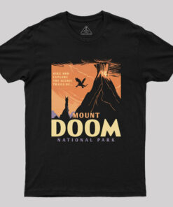 Mount Doom National Park Geek T-Shirt