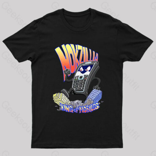 Mozilla King Of Mobiles Geek T-Shirt