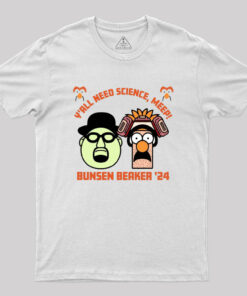 Muppet Science Y All Need Science Geek T-Shirt