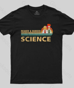 Muppets Science Bunsen And Beaker Cool Geek Science T-shirt