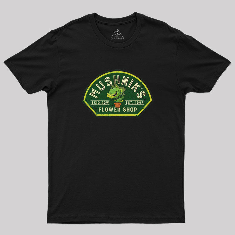 Mushnik's Flower Shop Geek T-Shirt Mushnik's Flower Shop Geek T-Shirt