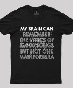 My Brain Can Remember T-Shirt
