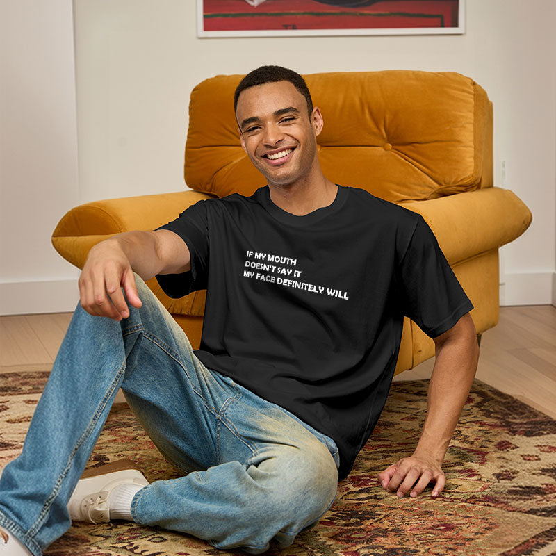 My Face Definitely Will Geek T-Shirt My Face Definitely Will Geek T-Shirt