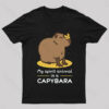 My Spirit Animal Is A Capybara Geek T-Shirt