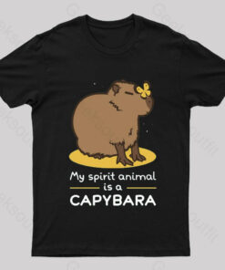 My Spirit Animal Is A Capybara Geek T-Shirt