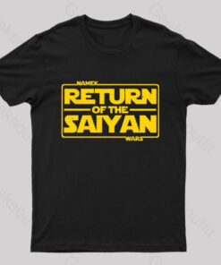 Namek Wars Return of The Saiyan Geek T-Shirt