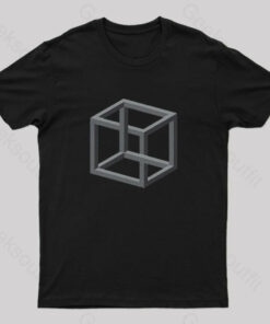 Necker Cube illusion T-Shirt