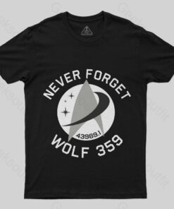 Never Foget Wolf 359 T-Shirt
