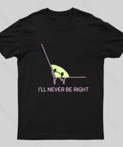 Never Right Basic Math Nerd T-Shirt