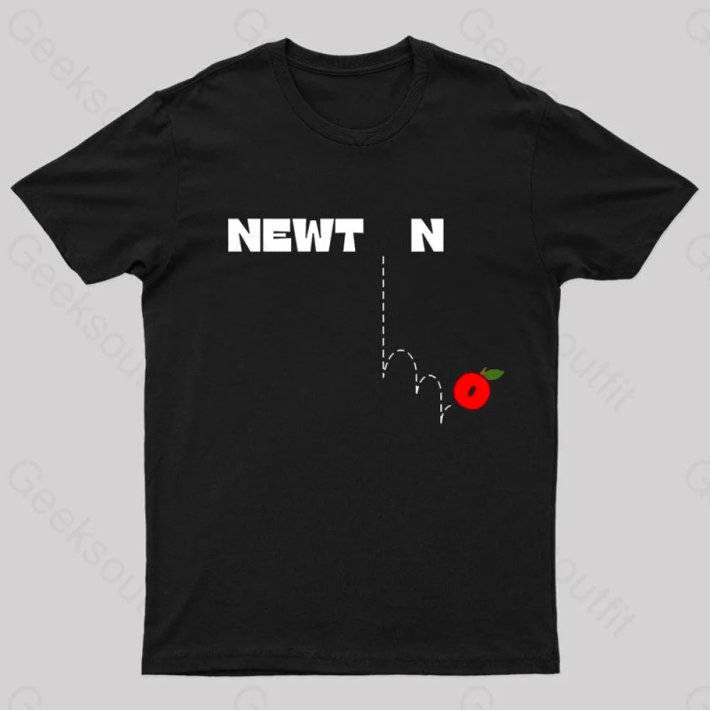 Newton's Gravity Law Geek T-Shirt Newton's Gravity Law Geek T-Shirt