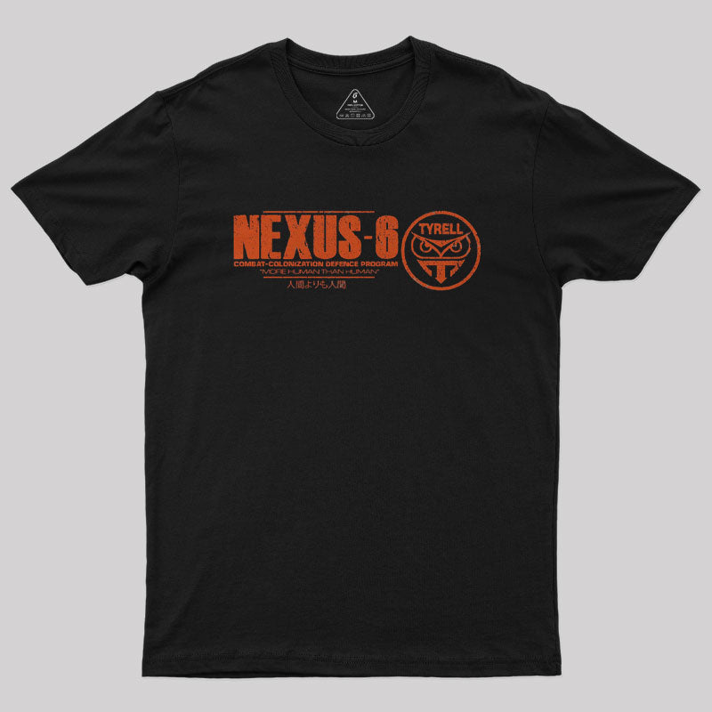 Nexus 6 Replicant Geek T-Shirt Nexus 6 Replicant Geek T-Shirt