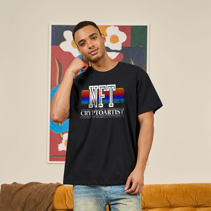 Nft Cryptoartist 80s Vibes T-Shirt Nft Cryptoartist 80s Vibes T-Shirt