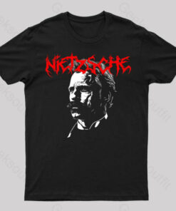 Nietzsche Black Metal Geek T-Shirt