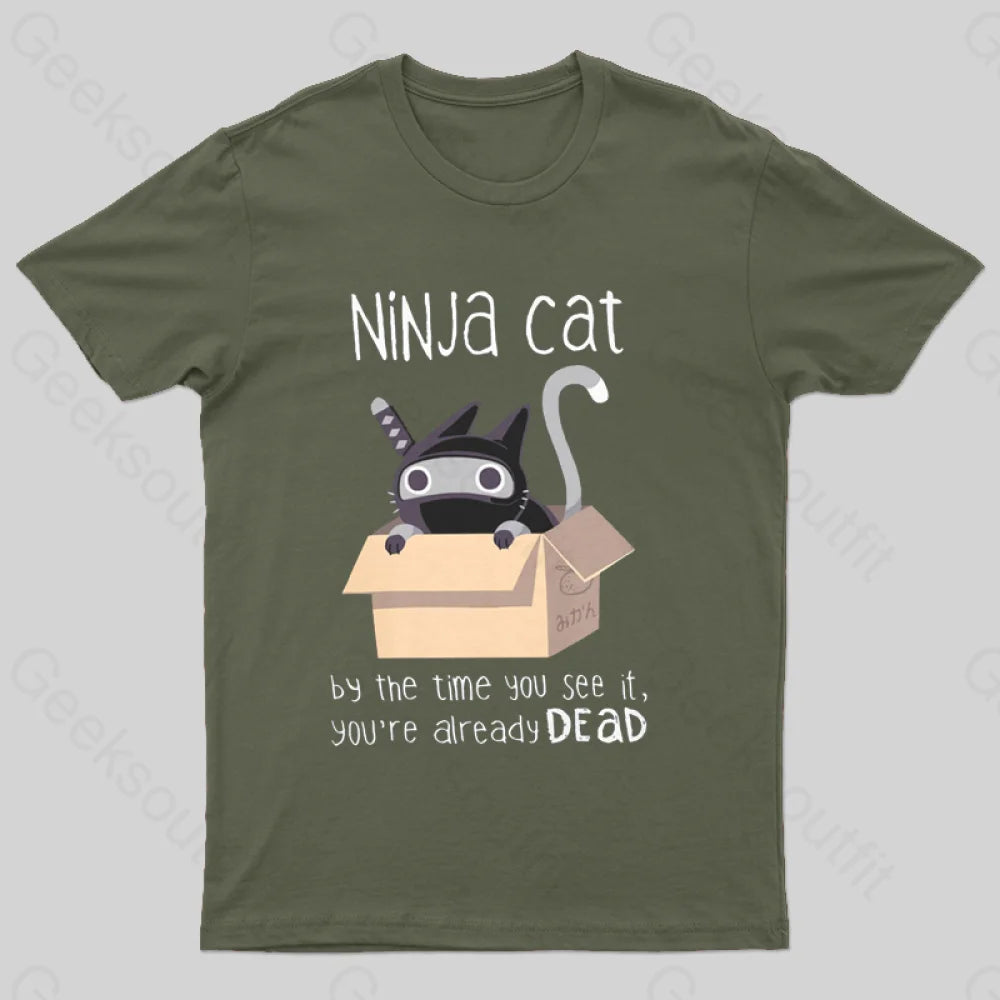Ninja Cat T-Shirt Ninja Cat T-Shirt