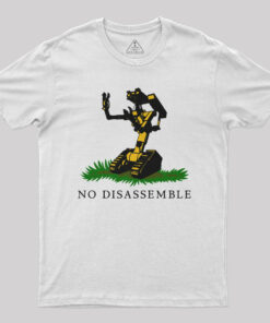 No Disassemble Nerd T-Shirt