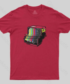 Nostalgia Tube Screen TV T-Shirt 2 Nostalgia Tube Screen TV T Shirt 3