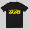 Not A Fan Nerd T-Shirt