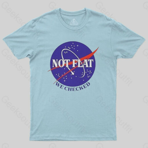 Not Flat Science Nerd T-shirt