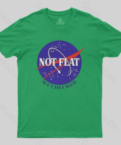 Not Flat Science Nerd T shirt 3