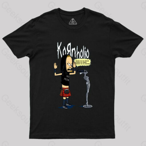 Nu Metal Rock Band Cartoon Parody T-Shirt