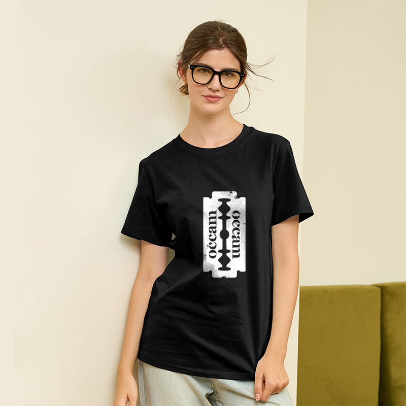 Occam's Razor Graphic Geek T-Shirt Occam's Razor Graphic Geek T-Shirt