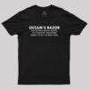 Occam’s Razor Scientific Principle Geek T-Shirt