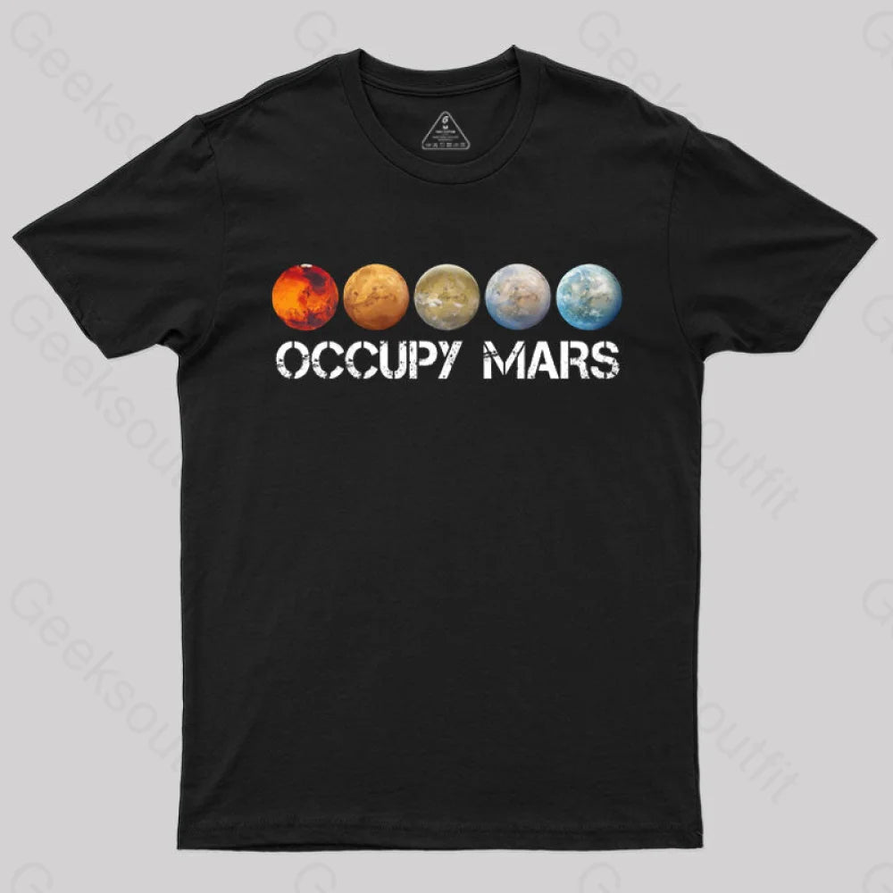 Occupy Mars Terraform Classic T-Shirt Occupy Mars Terraform Classic T-Shirt