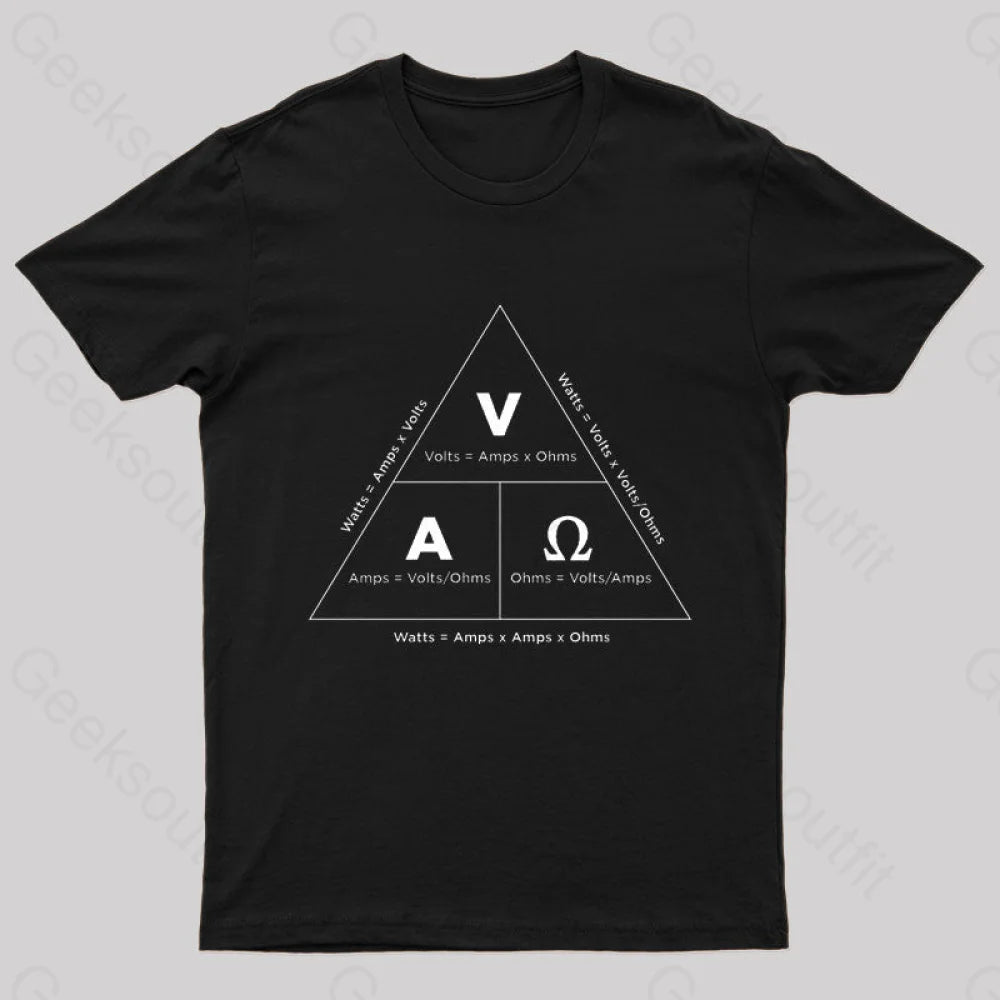 Ohm's Law T-Shirt Ohm's Law T-Shirt