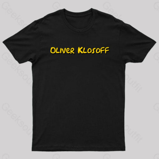 Oliver Klosoff Geek T-Shirt