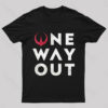 One Way Out Nerd T-Shirt