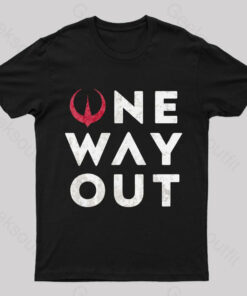 One Way Out Nerd T-Shirt